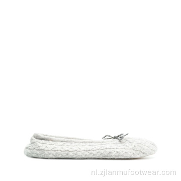 Wool Cashmere Knit Sock Slippers